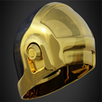 DaftPunk1Classic2.png Daft Punk Guy-Manuel Gold Helmet