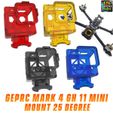 Geprc-Mark-4-GH11-Mini-Mount-25-Degree-1.jpg GEPRC Mark4 Gopro Hero 11 Mini Mount 25 Degree
