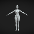 1.png Female Fit Body Base Mesh A-Pose