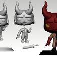 hellboysword.jpg HellBoy Sword king PopFunko 3D print model