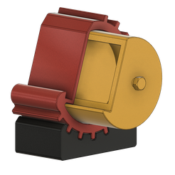 Standphone-Gear-with-Drawer-v1.png Télécharger le fichier STL Standphone Gear Two Version "Predator Logo" avec tiroir • Objet pour impression 3D, Upcrid