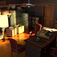 untitled1.png 3D Detective office