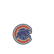 Chicago-Cubs-logo-with-bear-v1.png Chicago Cubs logo 2D with bear wall hanging
