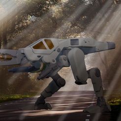 1.jpg American Mecha Small Mech Velociraptor