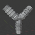 Schermata_2020-04-11_alle_07.27.38.png Free STL file Y HOSE・3D printing template to download