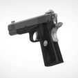 017.jpg Remington 1911 Enhanced pistol from the game Tomb Raider 2013 3D print model3