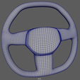 Steering_Wheel_Car_04_Wireframe_01.png Car steering wheel // Design 04