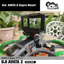 gopro.png DJI AVATA 2 GOPRO Mount [Strap/Bolt-in]