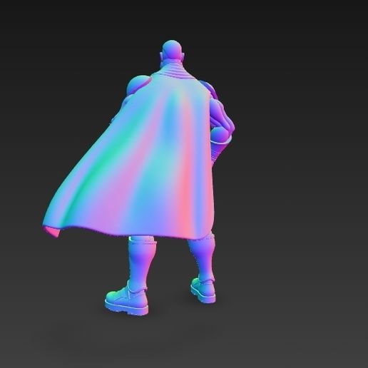 🦸 Classic Superhero – Comic-Style Action Hero 3D Model・ STL File for 3D ...