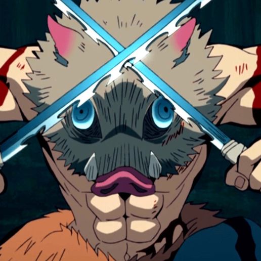 ⚔️ INOSUKE COSPLAY MASK AND SWORDS・ OBJ File for ・Cults