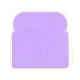 133 Eevee.stl Eevee Sandwich Stamp