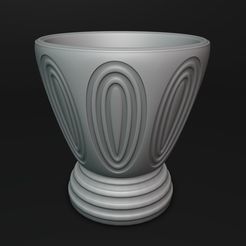 1.jpg 3D-Datei Dekorative Vase・3D-Druck-Idee zum Herunterladen