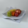 02.jpg Modern curved fruit bowl / Fruit Bowl Kitchen Deco