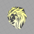 cura.png Lion keychain