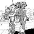 Sojourner_iLClan.jpg American Mecha Sojourner Fightmech, 6mm