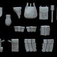 acc1.jpg WW2 German Infantry Accessory set - 1/35