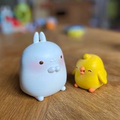IMG_3228.jpg Fichier STL Molang et Pioupiou・Objet pour imprimante 3D à télécharger