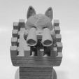 Dog-Chess-Rook11.jpg Dog Chess Piece - Rook