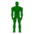 Back.jpg Green Lantern - Lanterna Verde - ARTICULATED POSEABLE ACTION FIGURE 100mm