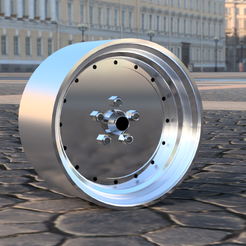 Armorlite-14-inch.png Cheviot Armorlite 14 inch with tyre. 1/24 scale