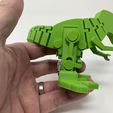 Image0007g.JPG Free STL file Motorized, Articulated T Rex(ish) Pin Walker・3D print model to download, gzumwalt