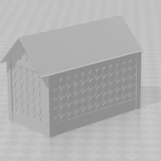 Dock shelters 3D model