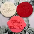 il_1588xN.4175091426_oclc.webp CHRISTMAS - SET X 5 Fondant Cookie Embosser Stamps Icing stamps