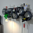 Capture d’écran 2017-08-24 à 11.48.39.png Free 3D file Hexagon fractal shelf・Design to download and 3D print