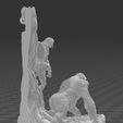 Captura5.jpg Download free OBJ file Tarzan Lord of the Jungle • 3D print model, sajikwitt