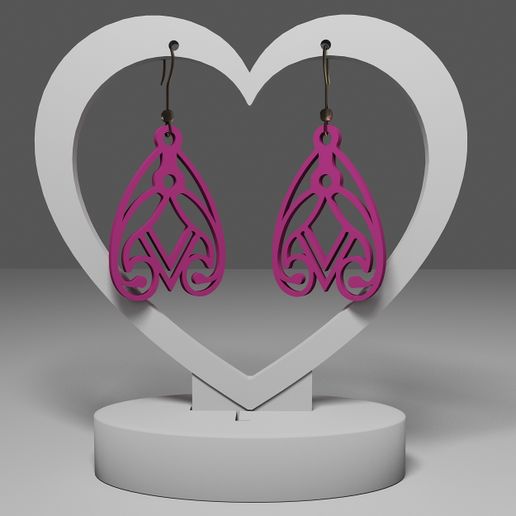 Abstract earrings