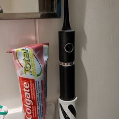 PXL_20211201_004438354.MP.jpg Download free STL file Wall Mount Fairywill electric toothbrush • Model to 3D print, Kootz