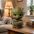 1.png Groot Headset Holder | Cute Tree Character Desk Stand