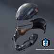 Noble-6-Helmet-Exploded.jpg Halo Reach Noble 6 Helmet - 3D Print Files