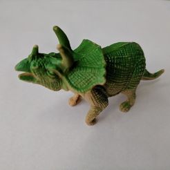 4eb6db9c57d97652cc273fdb616ae9e0_display_large.jpg Fichier STL gratuit Dinosaure Triceratops・Design à télécharger et à imprimer en 3D