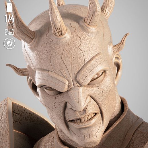 060825-StarWars-Savage-BustP-Image-006.jpg ПОРТРЕТНЫЙ БЮСТ ДИКАРЯ - ПРОТЕСТИРОВАН И ГОТОВ К 3D-ПЕЧАТИ