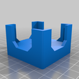 Extruder_Mount_10mm.png Anet A8 Swivel Bowden Mount