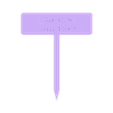 Cherry_Tomatoes.stl Plant Marker Label
