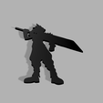 Cloud-FFVII-wallart3.png Cloud FFVII Wall Art