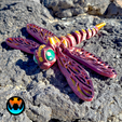 6.png Dragonfly, Floppy Flexi Pal, Stampa in loco, Stampa facile