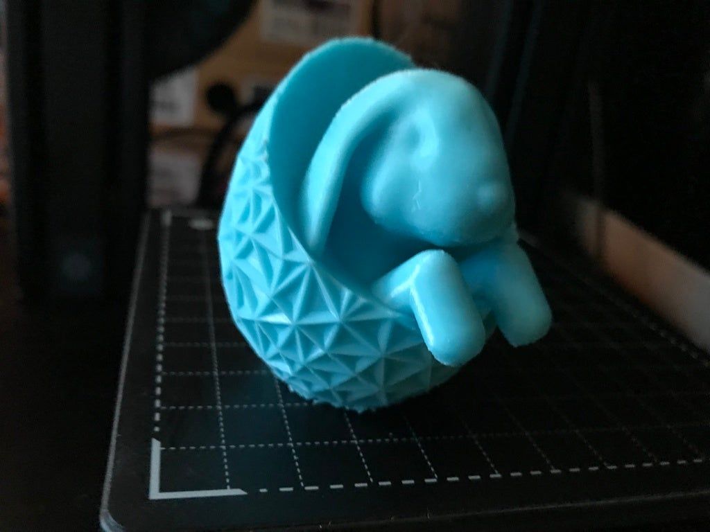 IMG_2799[1.JPG Archivo STL gratis Cute Rabbit in a Geometric Egg!・Objeto de impresión 3D para descargar, MakerMathieu