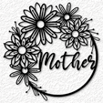 project_20230510_1230351-01.png Mothers Day Flower Wreath wall art mom flower wall decor 2d art