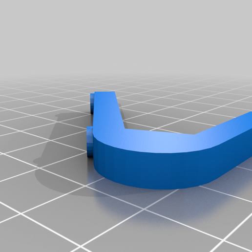 Simple LCD1602 feet - 3D model önizlemesi