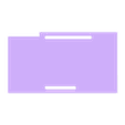 top_with_slots.stl arduino uno case with 9V battery compartment