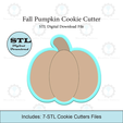 Etsy-Listing-Template-STL.png Fall Pumpkin Cookie Cutter | STL File