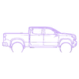 silverado 1500 2019.stl Wall Silhouette: Chevrolet Set