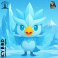 10.jpg Cute Icy Bird - 3D Model - Otaku Studio Originals