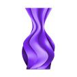 vase vague 2 v1.stl wave vase