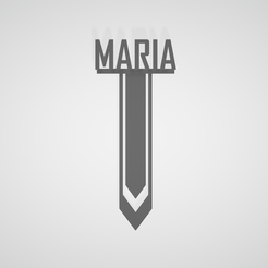 Captura1.png MARIA / NAME / BOOKMARK / BOOKMARK / GIFT / BOOK