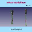 Ausfahrsignal.jpg Señal de salida DB - kit H0