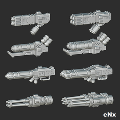 CF-T-W-PK002-Img01-2.png Science Fiction WEAPONS PACKAGE (Pk002)
